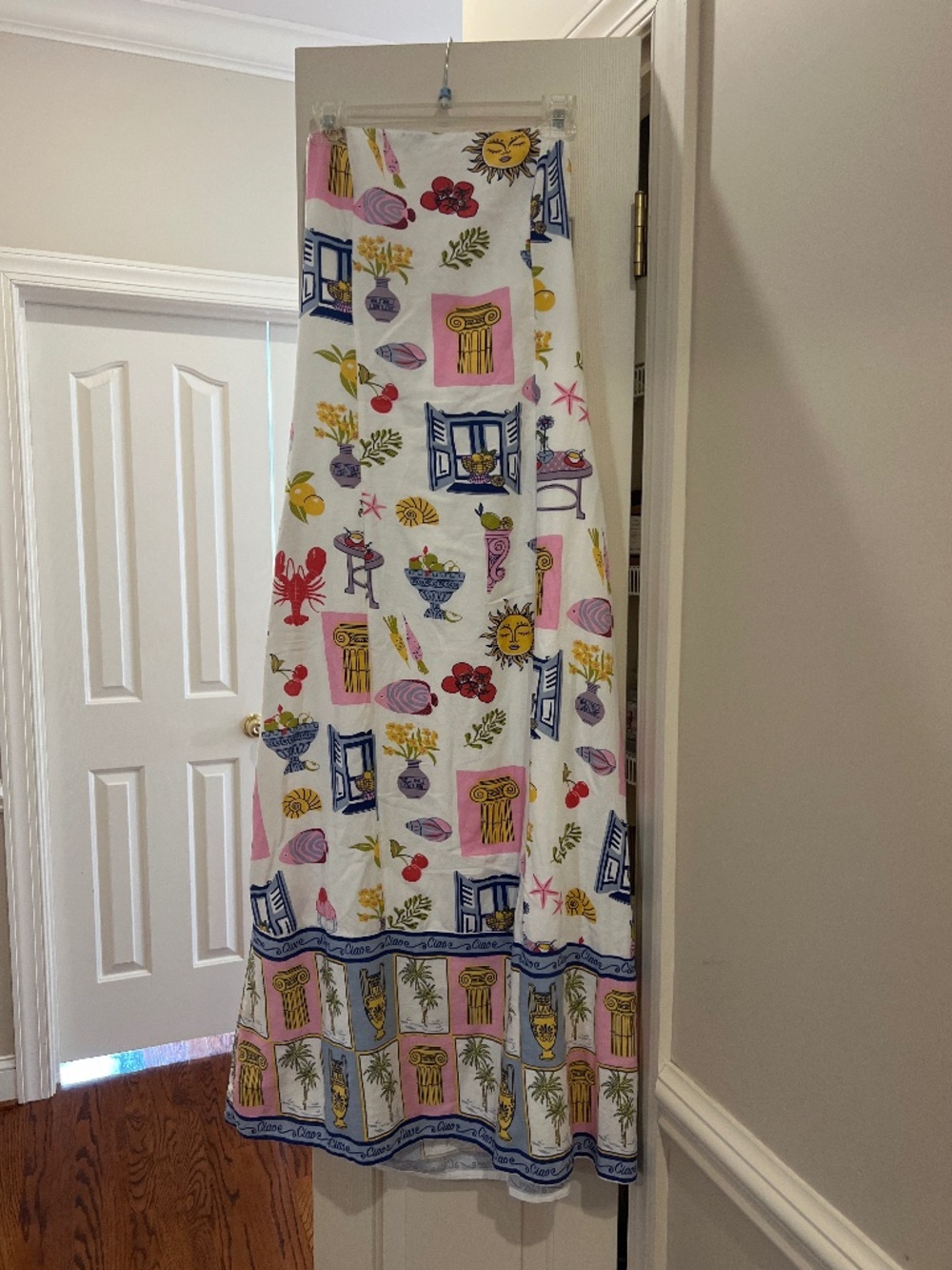 Japna sundress maxi Greece inspired